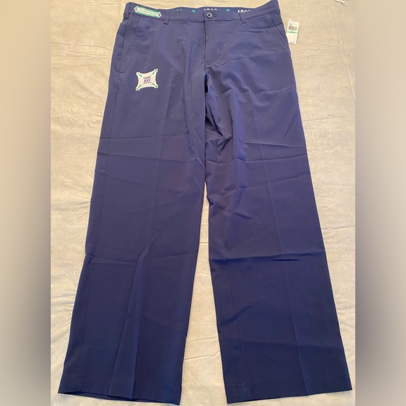 IZOD Straight Fit Swingflex Golf Pants NWT Peacoat SIZE: 34 X 30 - Picture 1 of 9